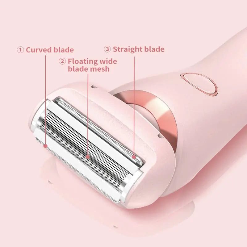 Effortless 2-in-1 Body Hair Razor for Smooth Skin