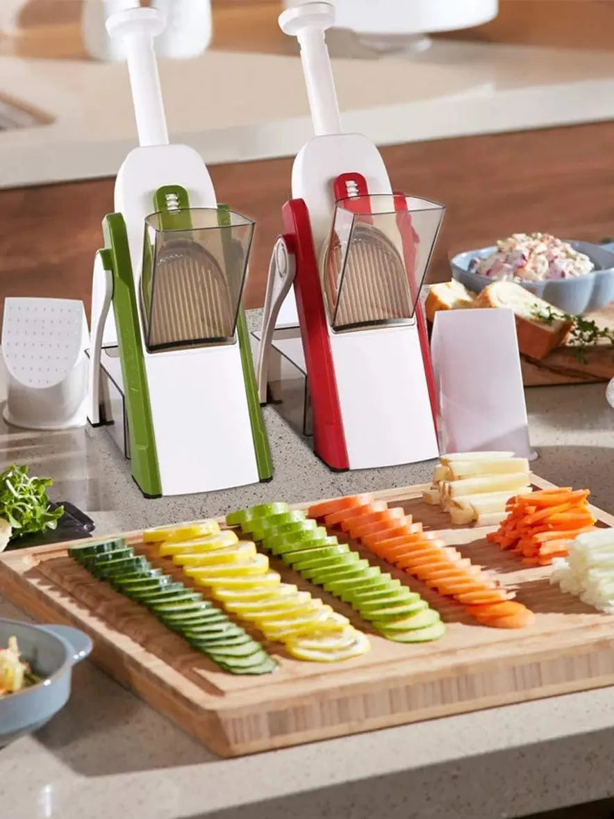 Effortless 5-in-1 vegetable slicer for quick and healthy meals