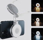 LumiClip Portable Selfie Ring Light with Clamp – Magnetic and Rechargeable