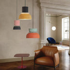 Nordic Color Block Pendant Light Fixture - Modern Hanging Lamp for Kitchen & Dining Room