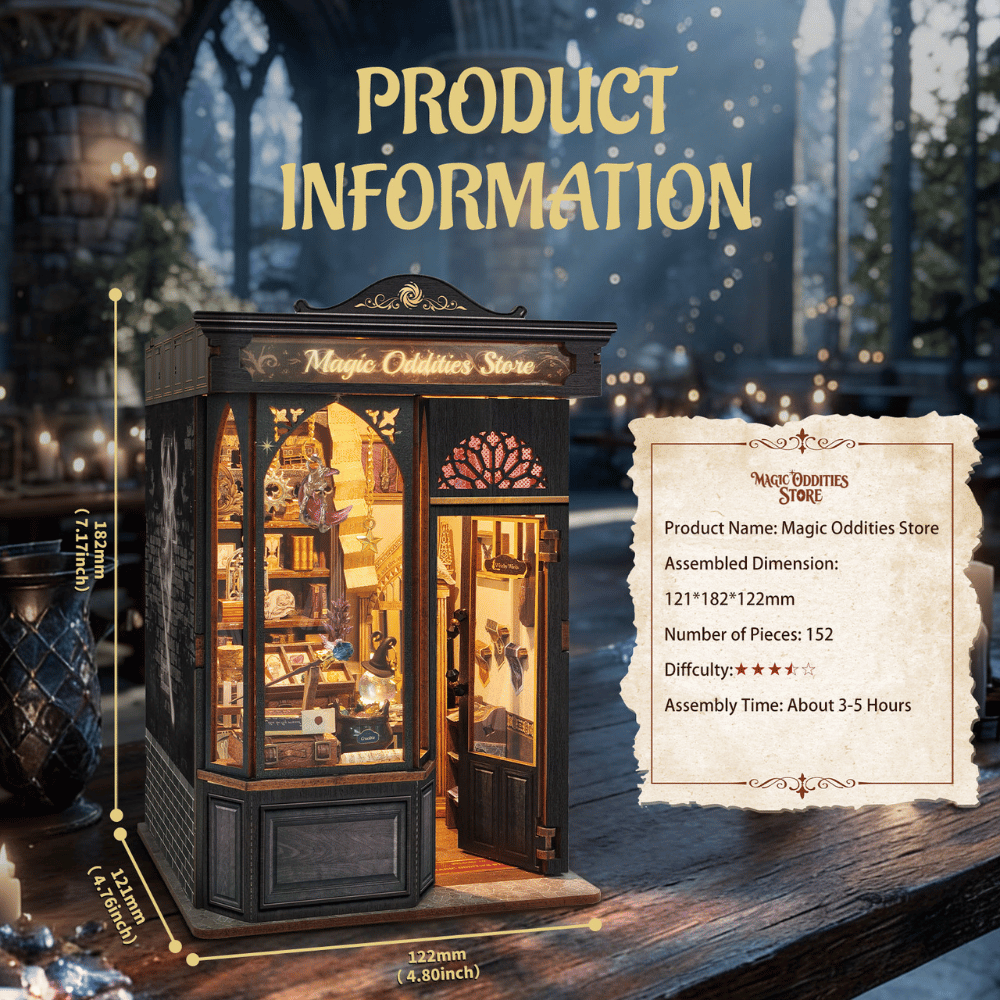 Magic Oddities Store DIY Book Nook Kit