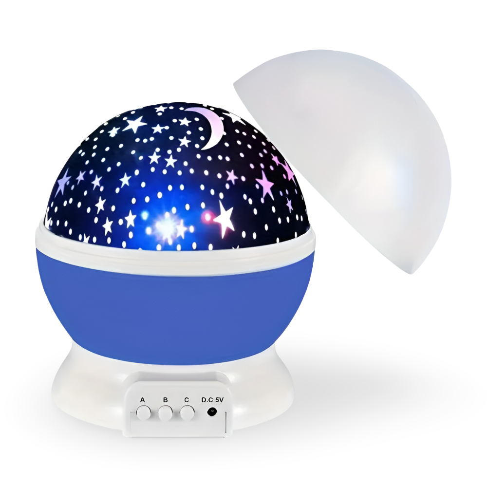 Star Projector Night Lamp with Rotatable Sky Design