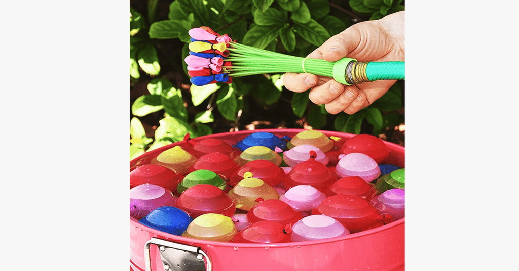 Magical 111-piece water balloon set for kids and adults