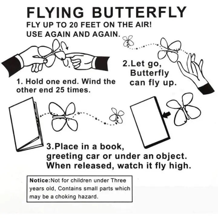 Magical Flying Butterflies – The perfect surprise effect for gifts & cards!