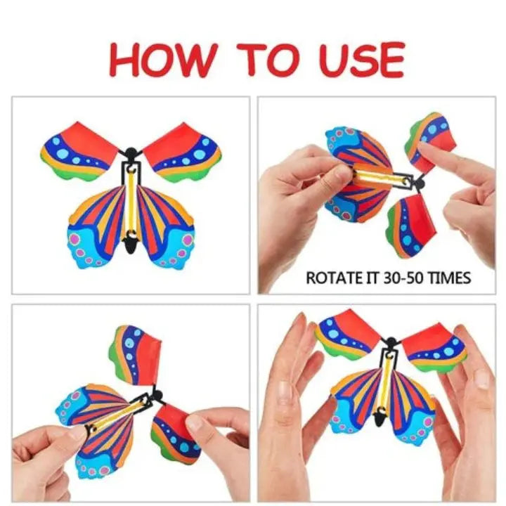 Magical Flying Butterflies – The perfect surprise effect for gifts & cards!