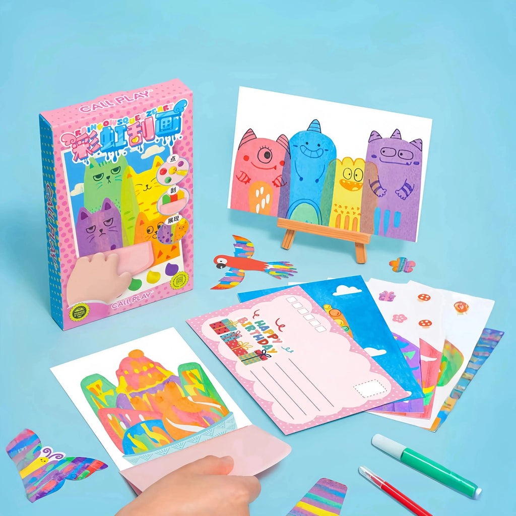 Painting, scratching, marveling – creativity has never been this colorful!