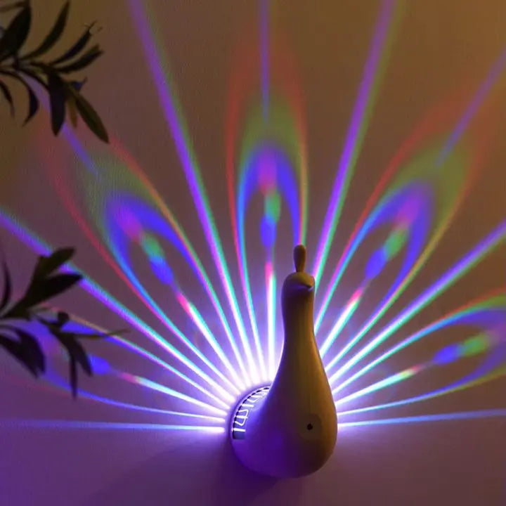 Magical Peacock Projection Lamp