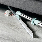 Magical Floor Mop – 2-in-1 Silicone Broom with 180° Redatable Head