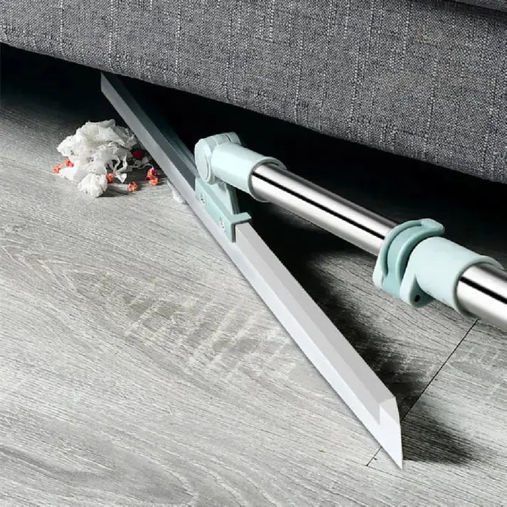 Magical Floor Mop – 2-in-1 Silicone Broom with 180° Redatable Head