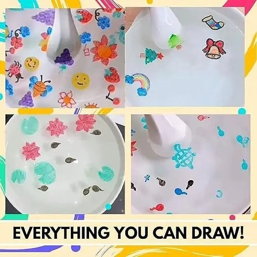 Magical Watermark Pencil – Create enchanting floating drawings on water