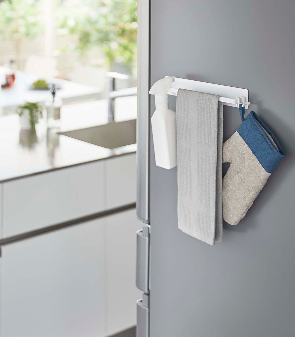 Magnetic Kitchen Towel Holder - Stainless Steel