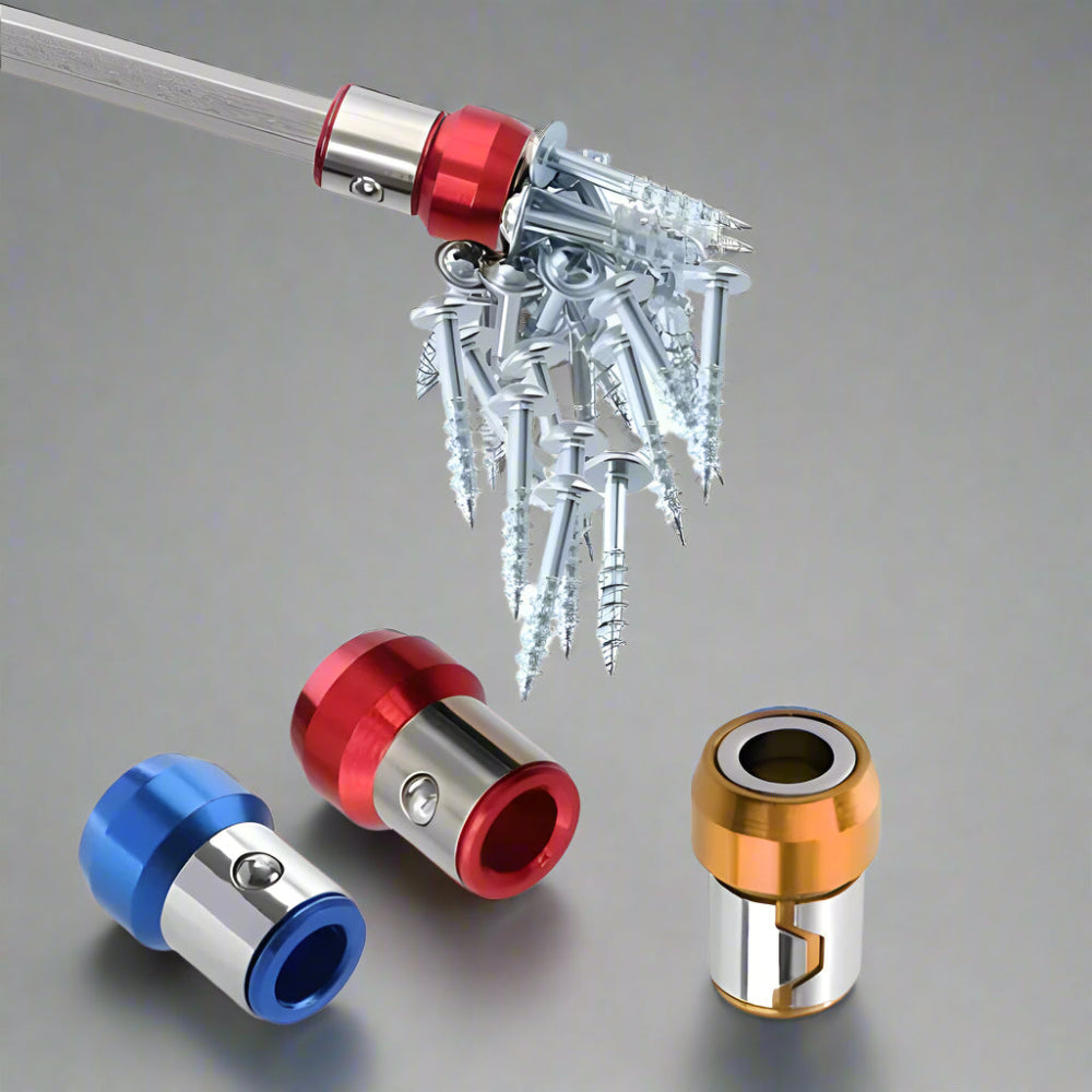 Magnetic Screwdriver Bit Holder Ring for Secure Screwdriving