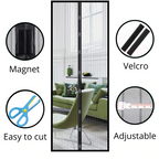 Magnetic Mosquito Net for doors
