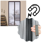 Magnetic Mosquito Net for doors