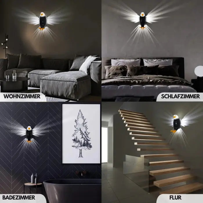 Magnetic Eagle Wall Lamp