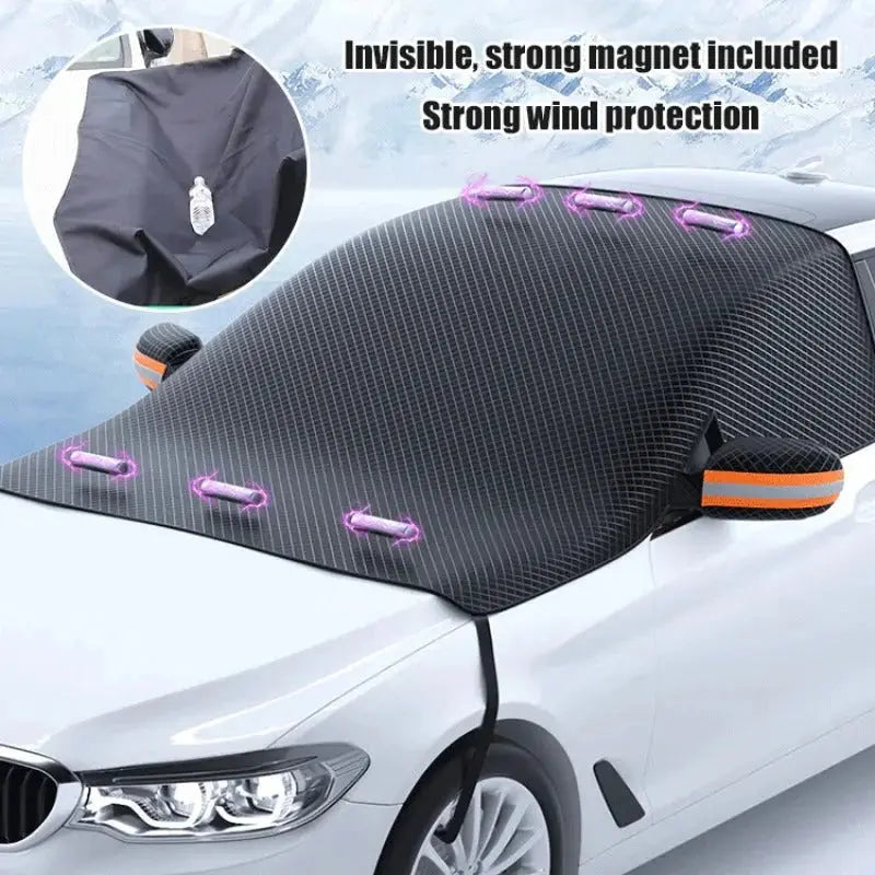 Magnetic Car Snow Cover – Year-Round PRedection, Easy to Install