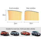 Magnetic Car Sunshade Film – Visibility & Heat PRedection