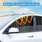 Magnetic Car Sunshade Film – Visibility & Heat PRedection