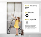 Magnetic Insect Screen Door — Hands-Free Insect PRedection with Easy Installation