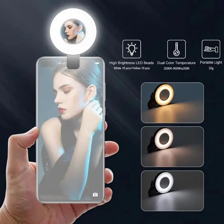 Magnetic Phone Lamp | Portable LED for Perfect Lighting
