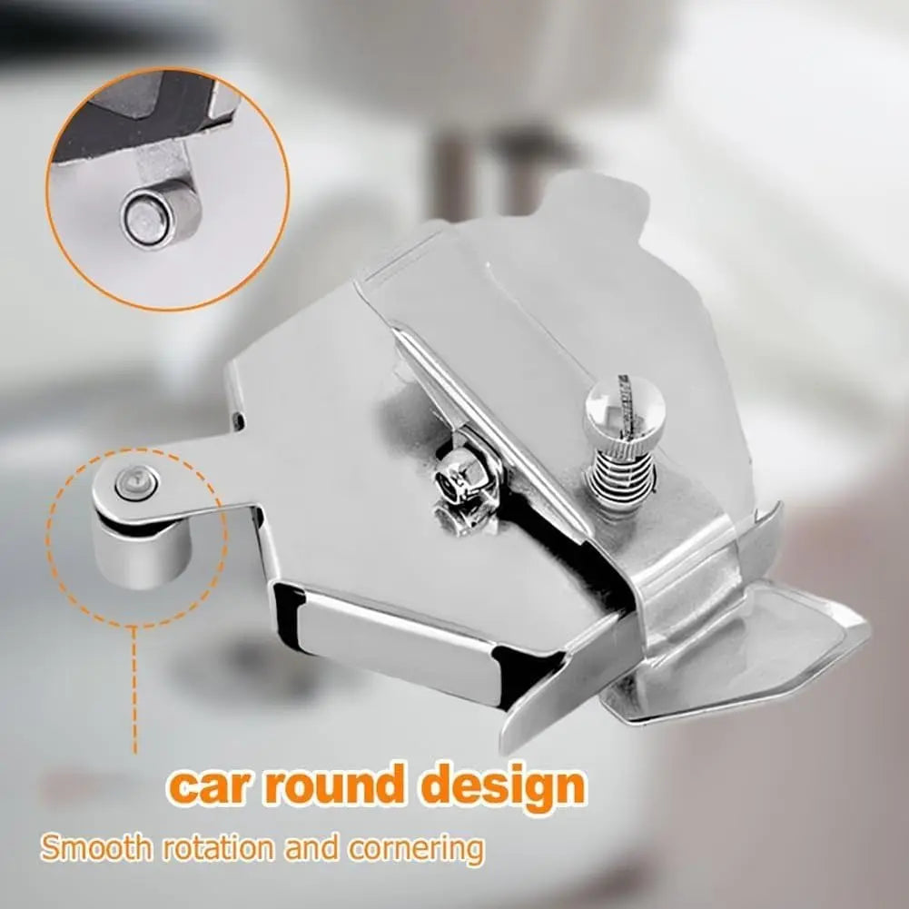 Magnetic multifunction guide for sewing machines – Polygonal design
