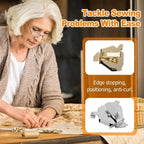Magnetic multifunction guide for sewing machines – Polygonal design