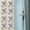 Magnetic Curtain Clips — Light Blocking Alloy Clips