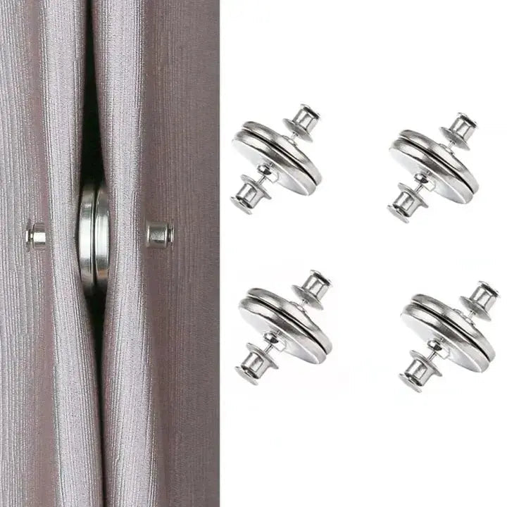 Magnetic Curtain Clips – Lightproof Clips made of Durable Alloy