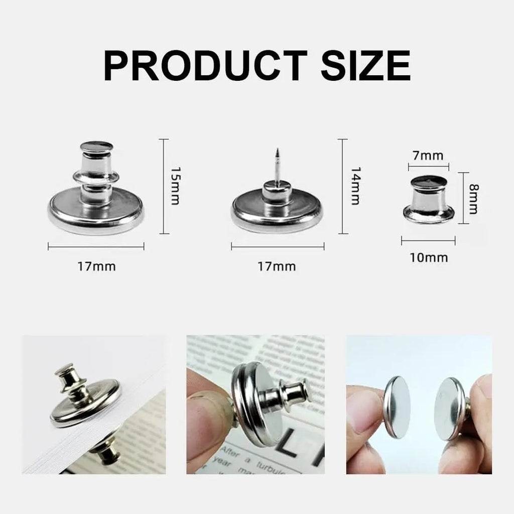 Magnetic Curtain Clips – Lightproof Clips made of Durable Alloy