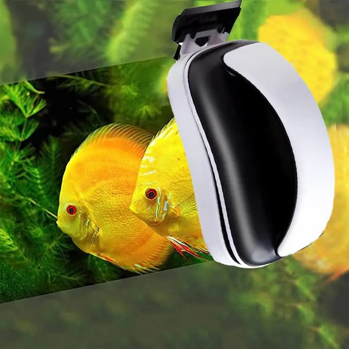Magnetic Aquarium Cleaner – Floating Algae Remover for Glass Tanks