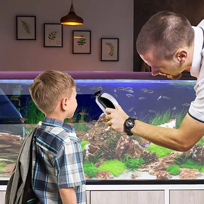 Magnetic Aquarium Cleaner – Floating Algae Remover for Glass Tanks