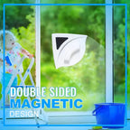 Magnetic Triangle Window Cleaner – safe double cleaning