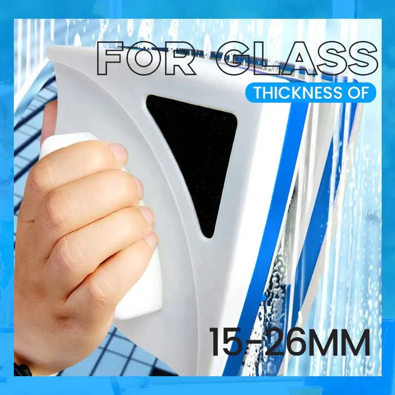 Magnetic Triangle Window Cleaner – safe double cleaning