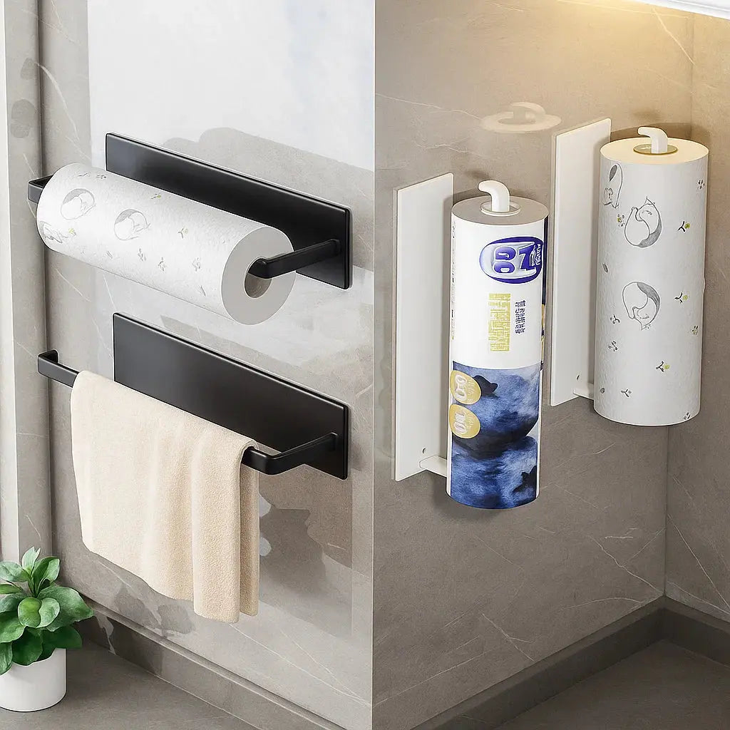 Magnetic Paper Roll Holder for Metal Surfaces