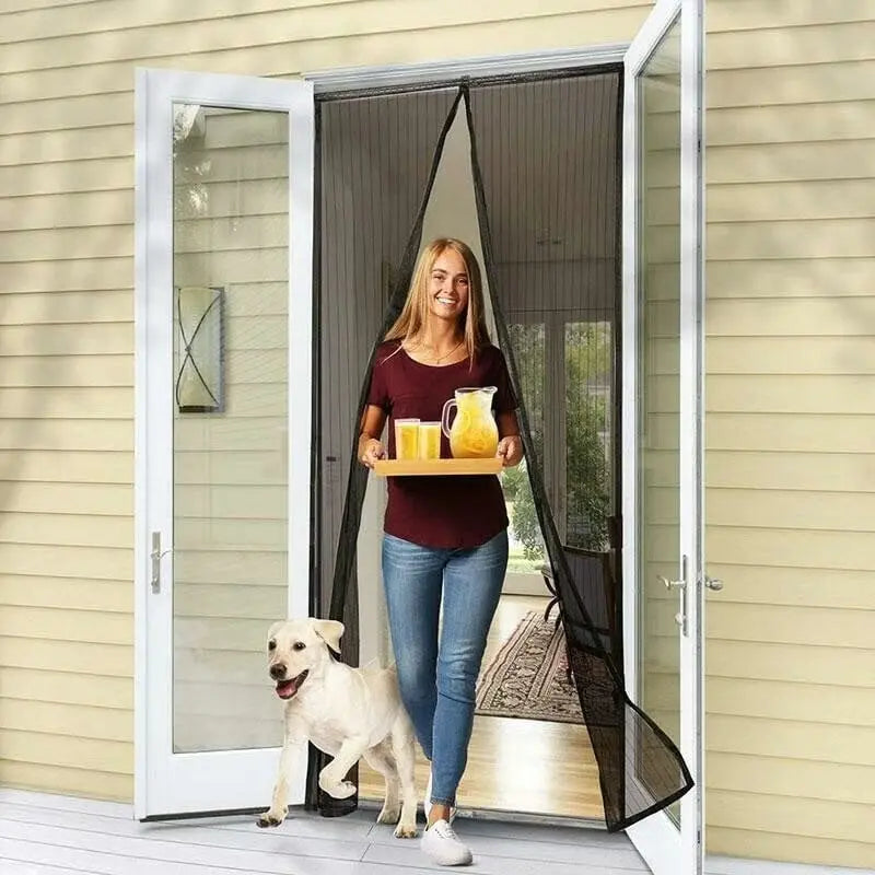 Magnetic Fly Screen – Self-Closing Insect PRedection for Doors