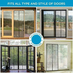 Magnetic Fly Screen – Self-Closing Insect PRedection for Doors