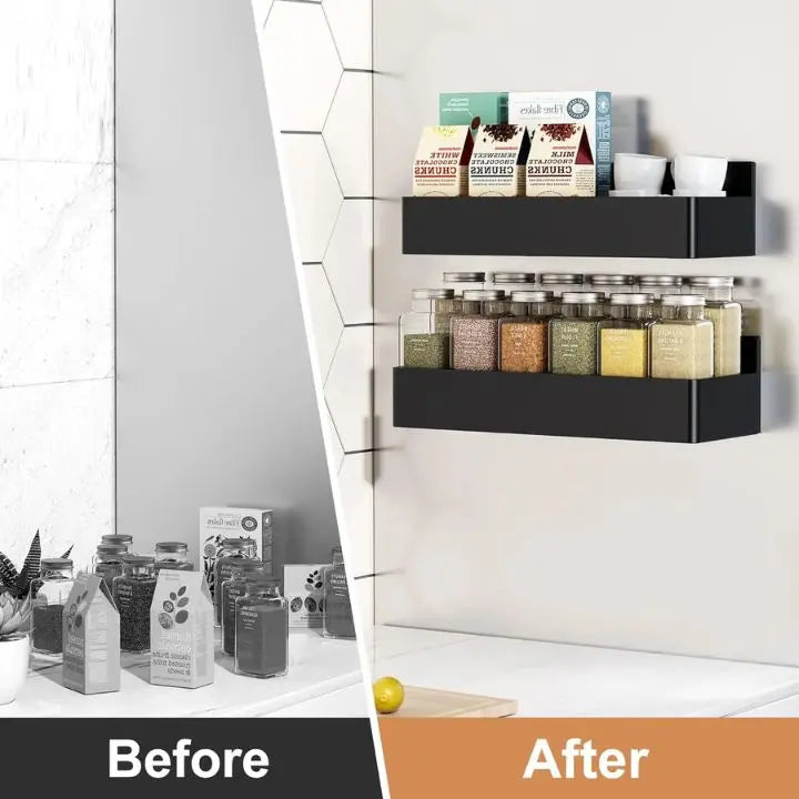 Magnetic Spice Storage Rack for Fridge & Kitchen