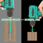 Magnetic Screwdriver Drill Bit Set (6 Pieces)