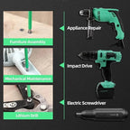 Magnetic Screwdriver Drill Bit Set (6 Pieces)