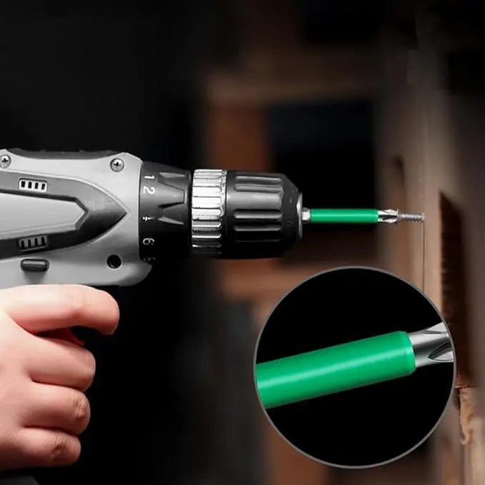 Magnetic Screwdriver Drill Bit Set (6 Pieces)