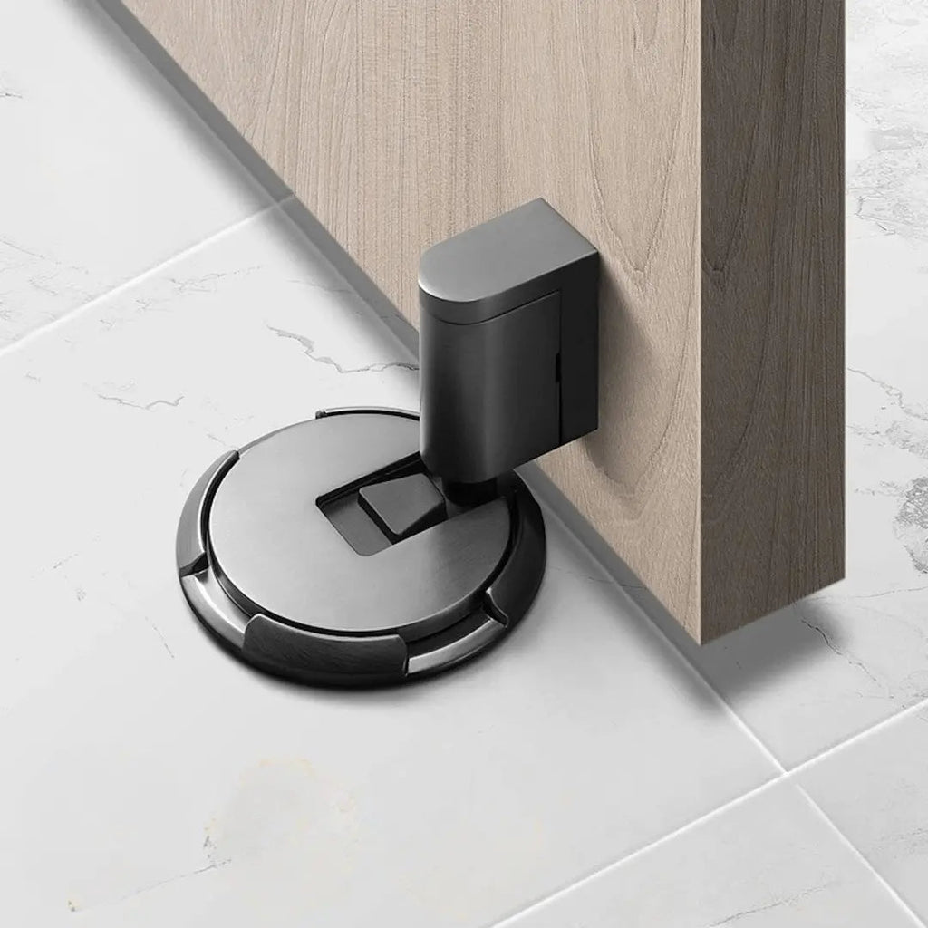 HoldMate Magnetic Door Stopper – No-Drill Installation, Strong Hold & Sleek Design