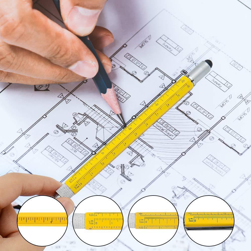 6 in 1 multifunctional stylus pen