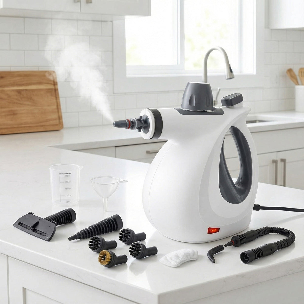 Portable Steam Cleaner – Pressurized, Multi-Purpose Use