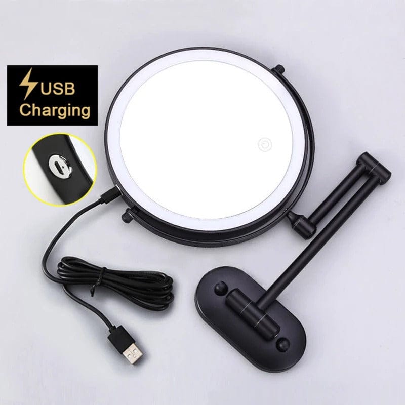 Make-up mirror with light | Rechargeable cosmetic mirror