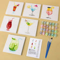 Paint by Numbers Mini Set – 6 Designs for Creative Relaxation