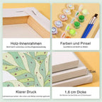 Paint by Numbers Mini Set – 6 Designs for Creative Relaxation