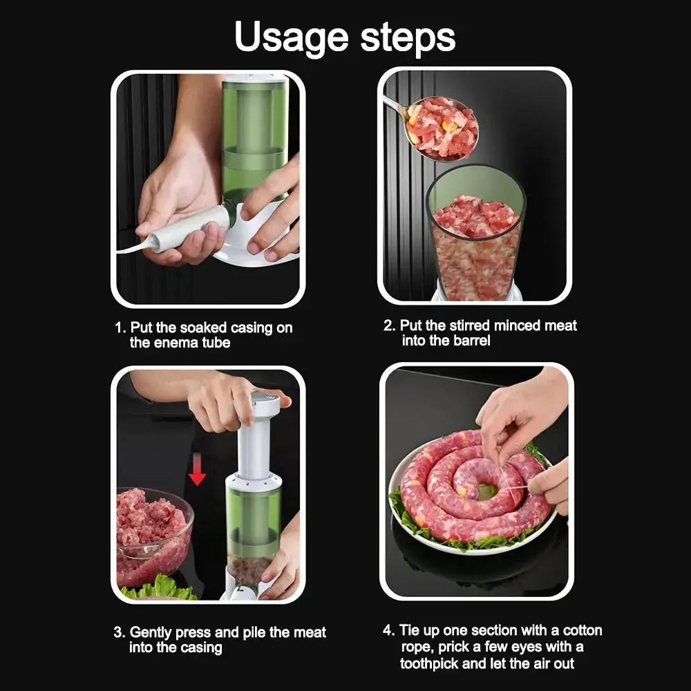 Manual Sausage Filling Machine - Simple, Fast & Individual