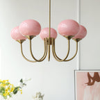 AuroraGlow - Marshmallow Chandelier