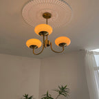 AuroraGlow - Marshmallow Chandelier