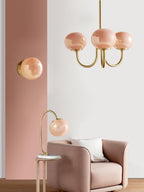 AuroraGlow - Marshmallow Chandelier